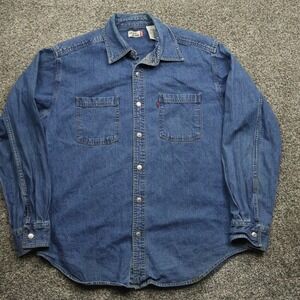 Levi's Blue Casual Button Down Shirt